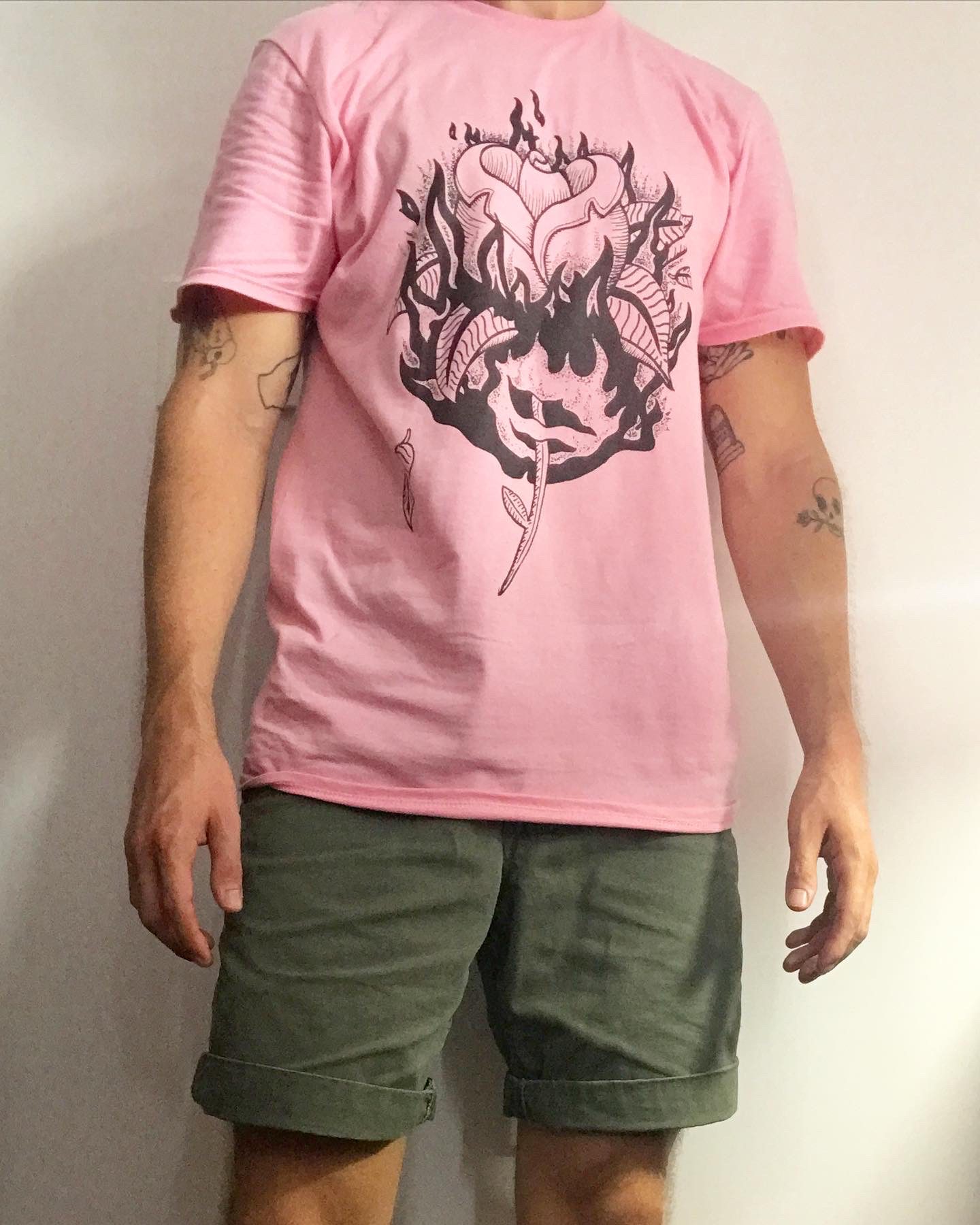 Burning Rose, T-shirt - Image 4