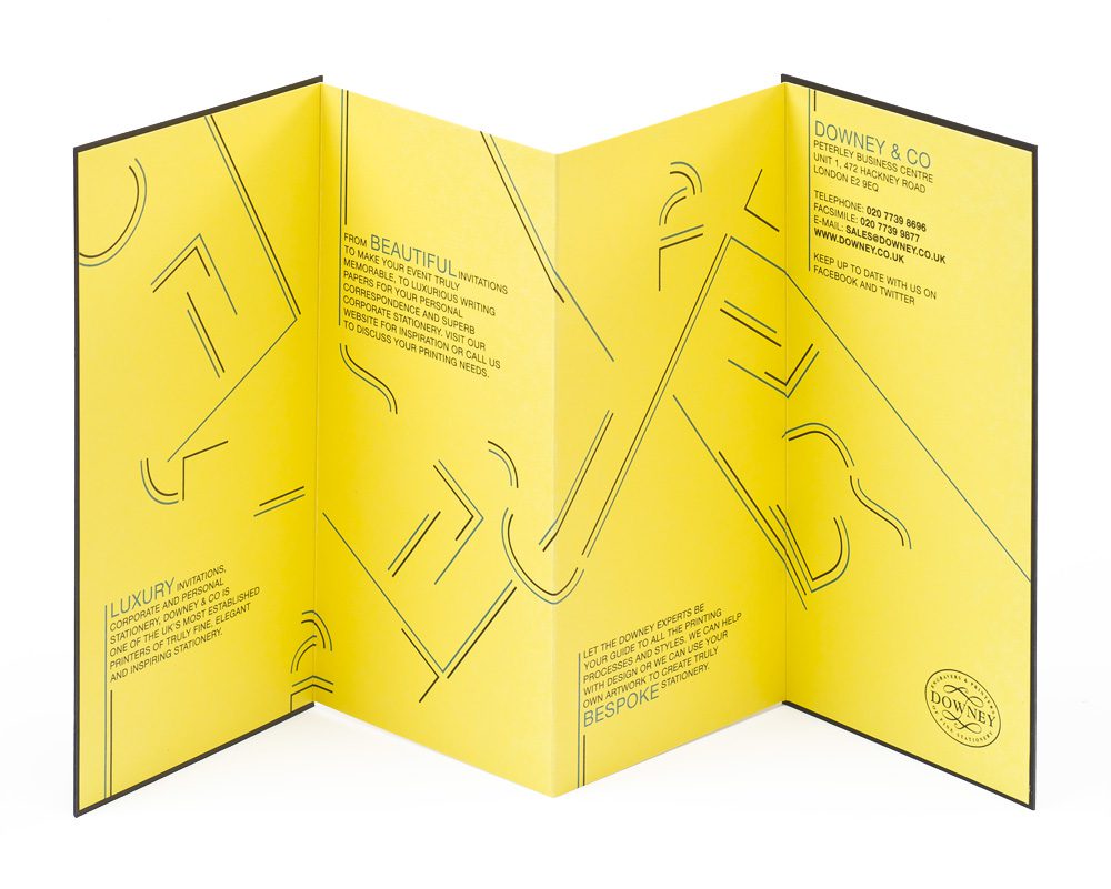 exhibition literature design